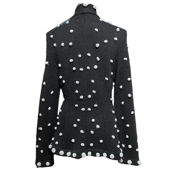 RARE Michael Simon for Bergdorf Goodman Virus Vintage Sweater - AMAZING! - Picture 5 of 7